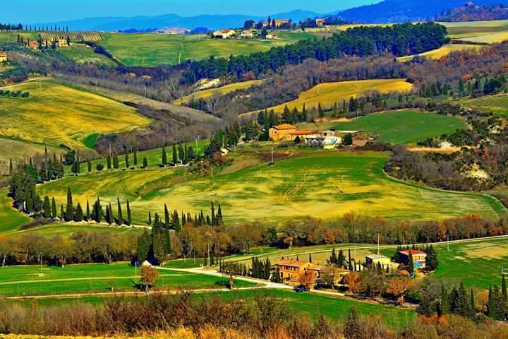 Agriturismo Casalpiano Pienza Luaran gambar
